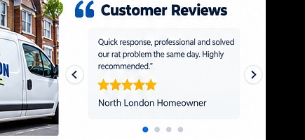 South London Pest Control van